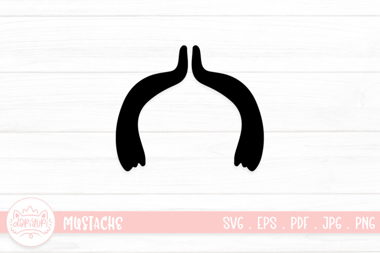 Mustache SVG Cut File example image 1