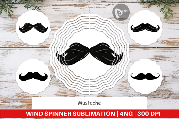 Wind Spinner Mustache