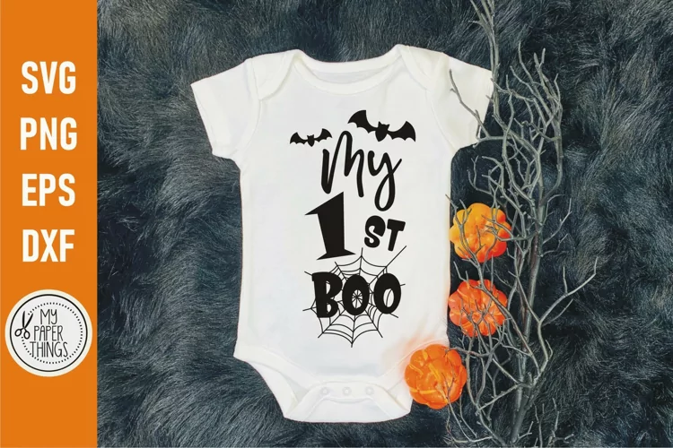 Baby Halloween svg | Baby 1st Halloween svg | Boo svg