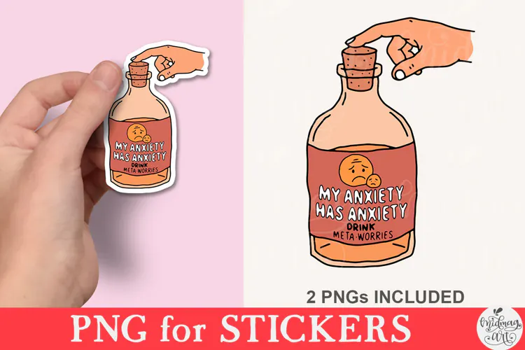 My Anxiety Has Anxiety Png