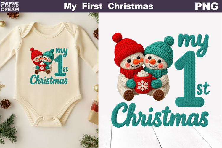Christmas Snowman Clipart Image 16