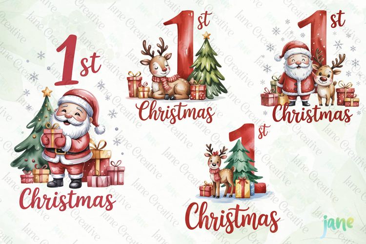 My First Christmas Clipart