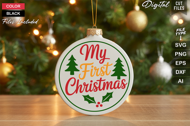 Funny Christmas Ornament Svg Image 19