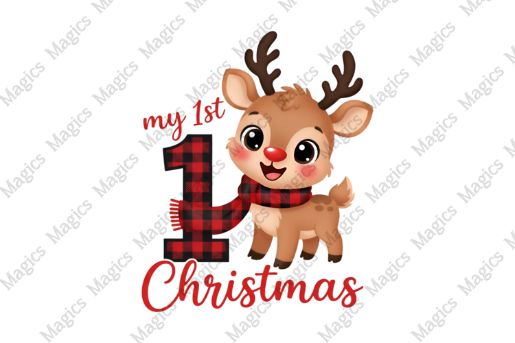 Reindeer Christmas Svg Image 14