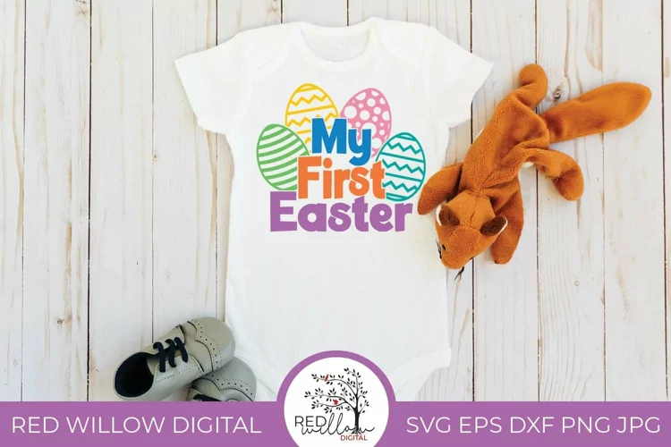 My First Easter | Baby Easter SVG