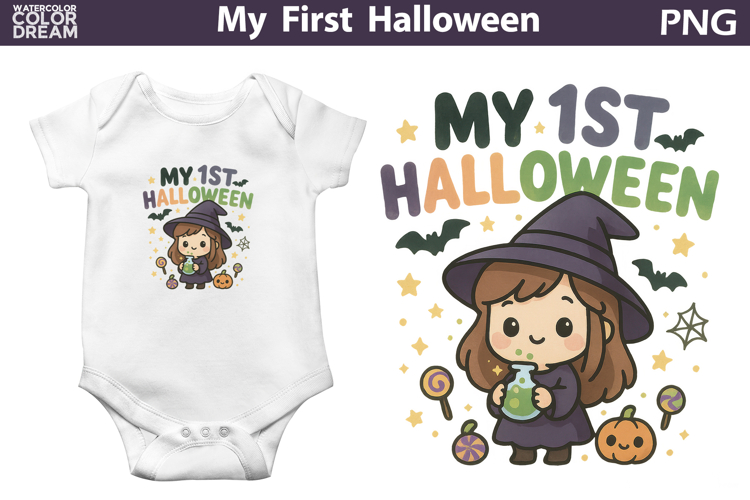 Cute Witch Clipart Image 23