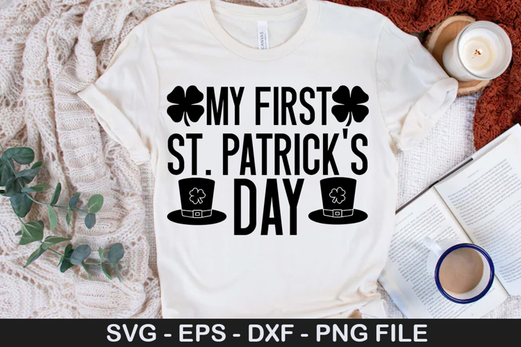 My First St Patrick s Day SVG - St. Patricks Day Design