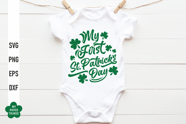 My First St Patricks Day Svg Png