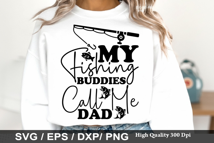 Fishing Dad Svg Image 22