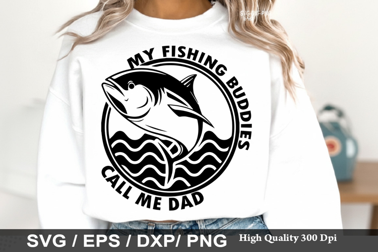 Fishing Dad Svg Image 21