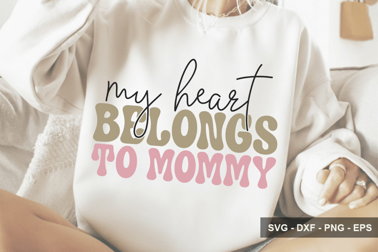 Mom Heart Svg Image 16