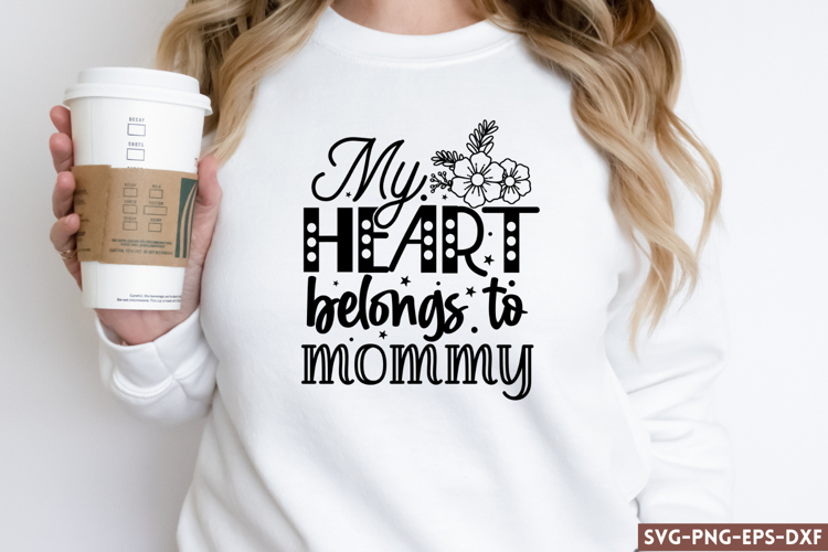 Mom Heart Svg Image 19