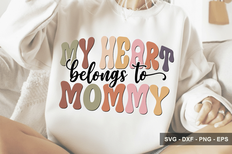 Mom Heart Svg Image 17