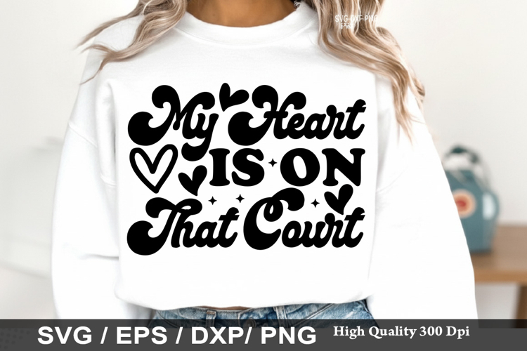 Heart Basketball Svg Image 18