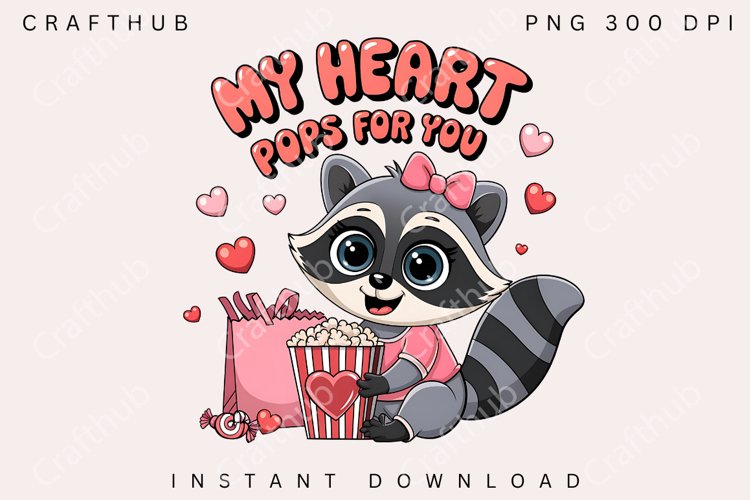 Raccoon Clipart Image 24