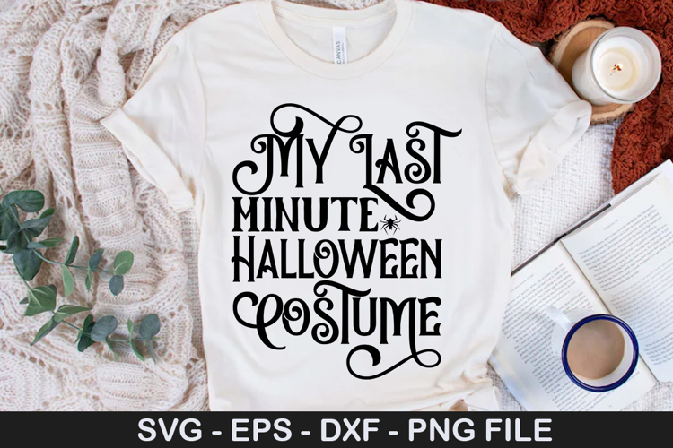 My Last Minute Halloween - Halloween SVG Design