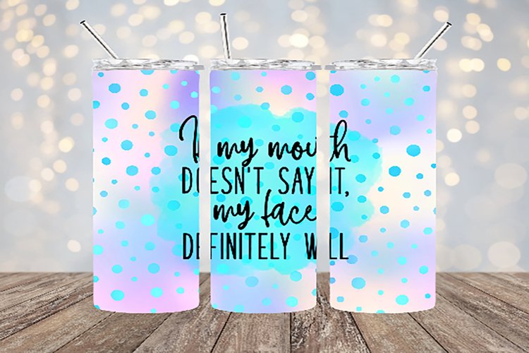 20oz Straight Sublimation Tumbler Designs Image 8