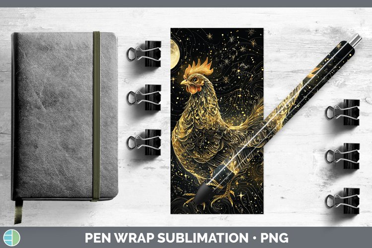 GorgeousMystic Glow 01 Pen Wrap design.
