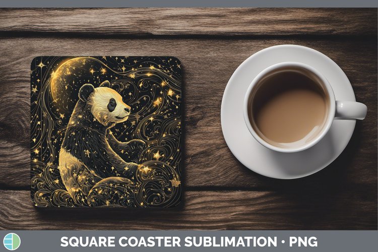 GorgeousMystic Glow 01 Square Coaster design.