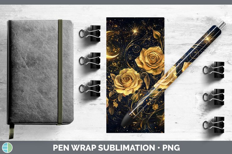 GorgeousMystic Glow 01 Pen Wrap design.