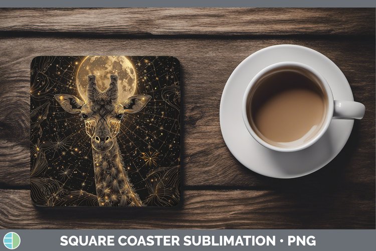 GorgeousMystic Glow 02 Square Coaster design.