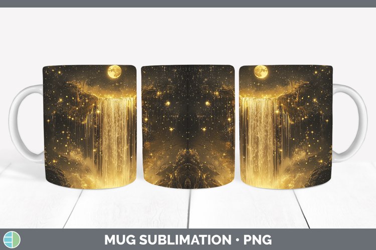 GorgeousMystic Glow 02 Mug Wrap design.