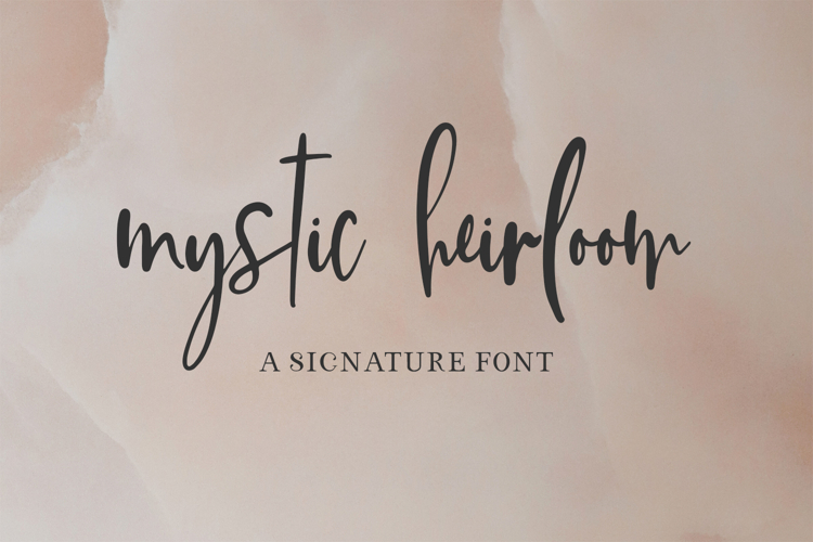 Modern Calligraphy Font Image 18