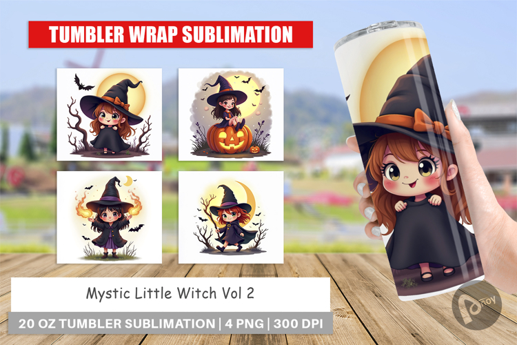 Halloween Tumbler Wrap Image 4