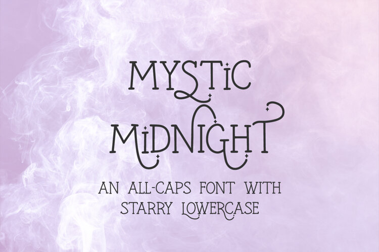 Mystic Midnight Serif example image 1