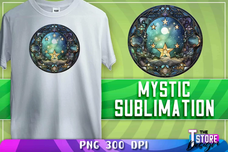 Mystic Sublimation Design | Mystic T-Shirt Design PNG