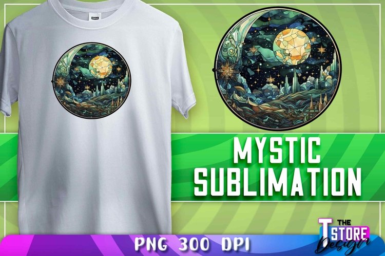 Mystic Sublimation Design | Mystic T-Shirt Design PNG