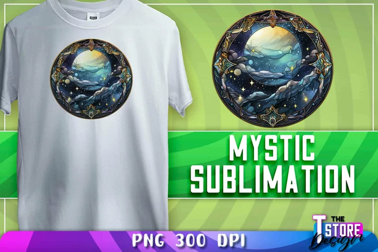 Mystic Sublimation Design | Mystic T-Shirt Design PNG