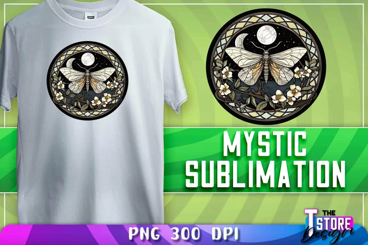 Mystic Sublimation Design | Mystic T-Shirt Design PNG