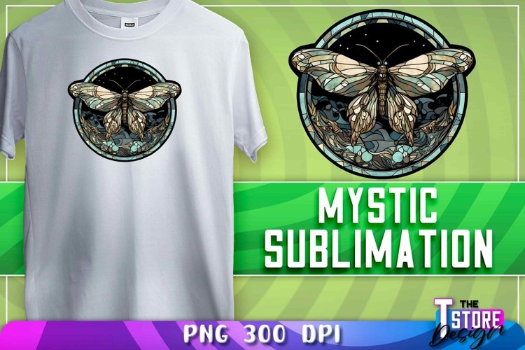 Mystic Sublimation Design | Mystic T-Shirt Design PNG example image 1