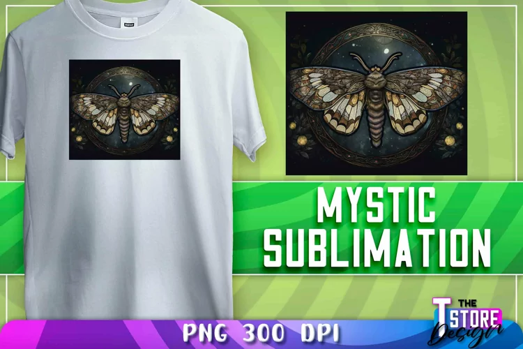 Mystic Sublimation Design | Mystic T-Shirt Design PNG