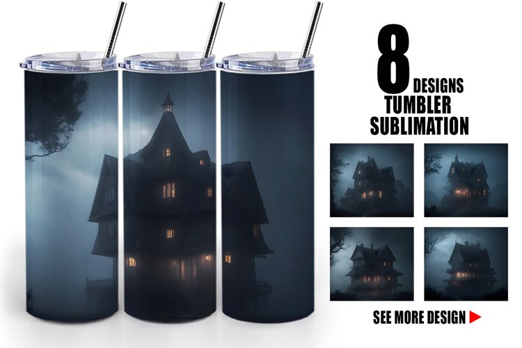 Halloween Tumbler Wrap Image 20