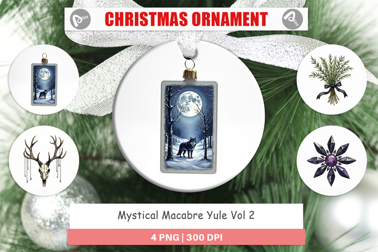 Christmas Ornament Sublimation Designs Image 20