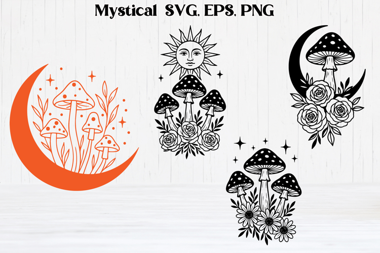 Mushrooms Svg Image 14