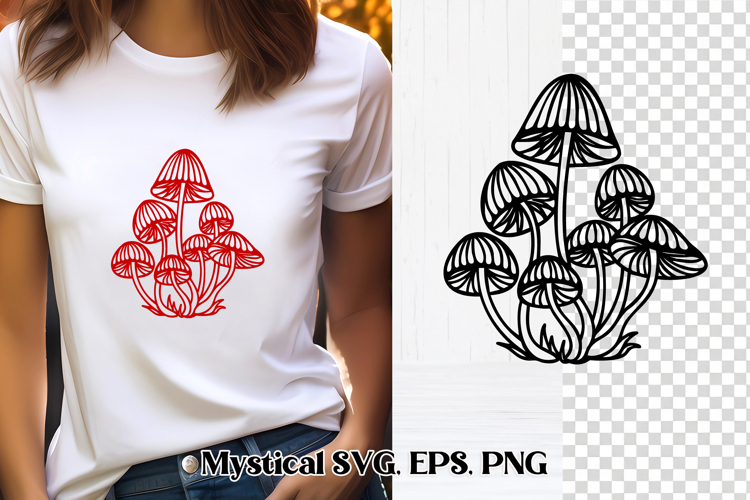 Mushrooms Svg Image 18