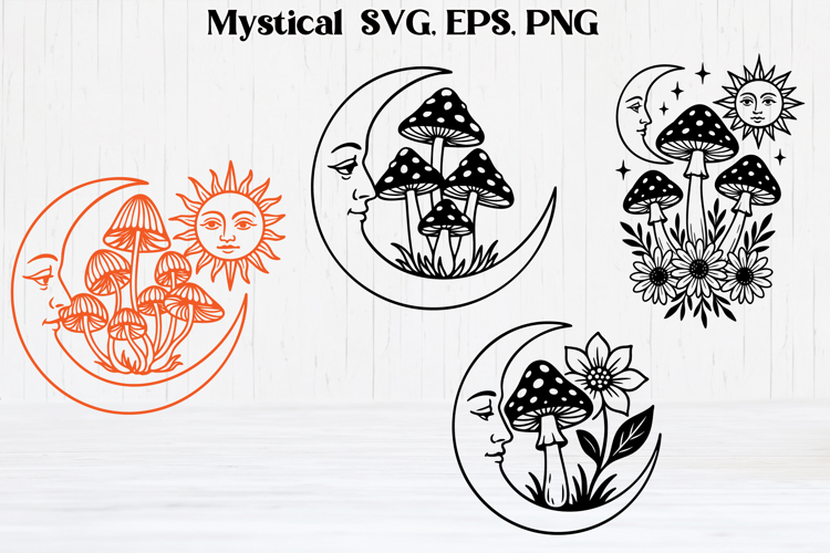 Mushrooms Svg Image 12