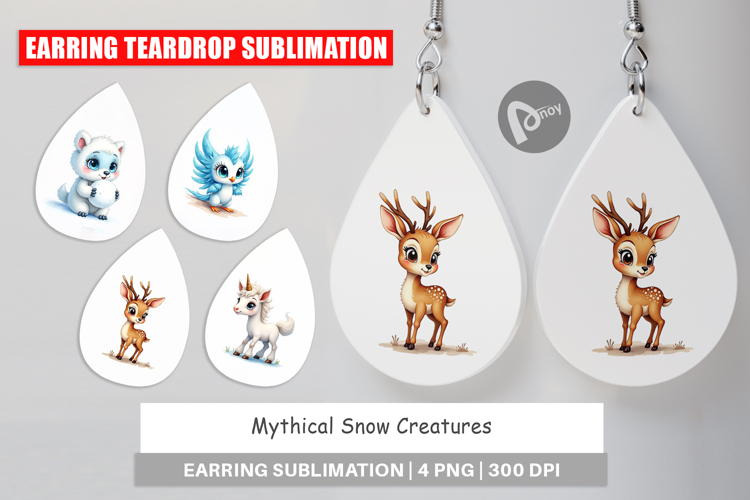 Sublimation Earring Designs Image 24