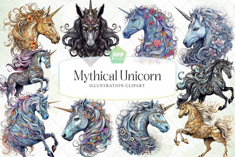 Mythical Unicorn Sublimation Bundle