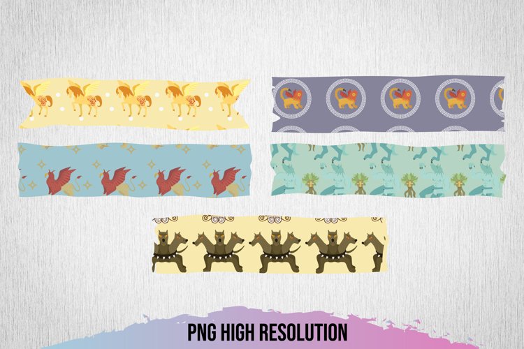 Mythological Patterned Tape example image 1