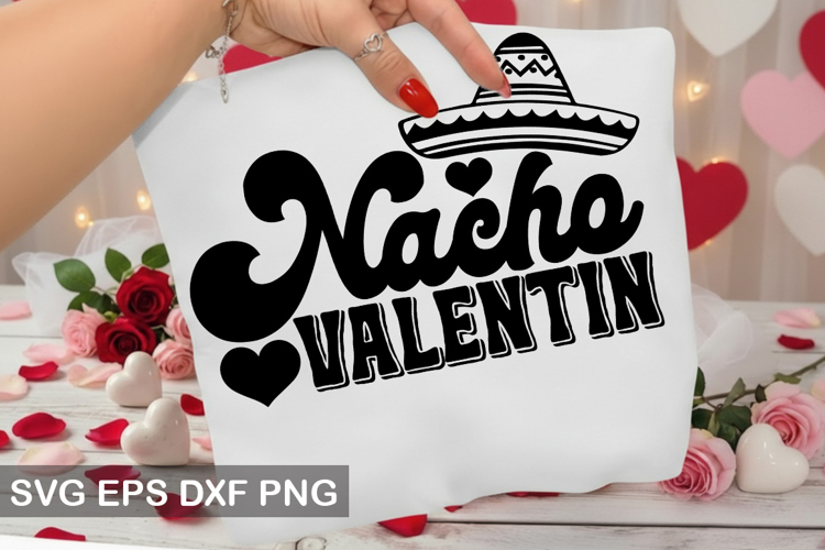 Nacho valentin - Retro Valentine Design