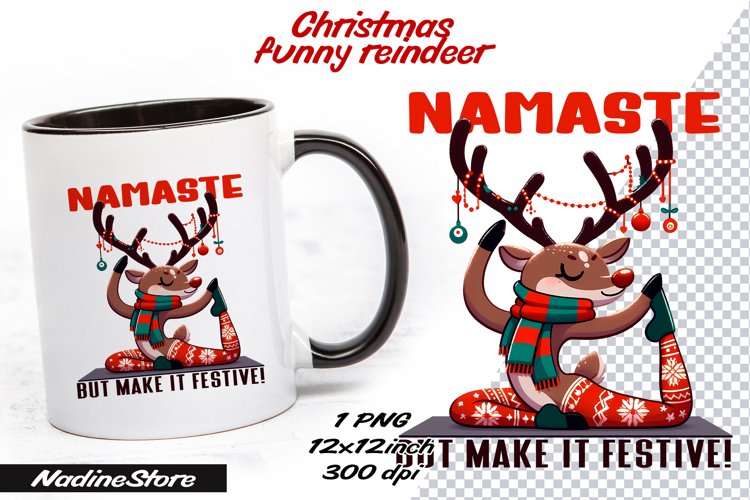 Reindeer Clipart Image 12
