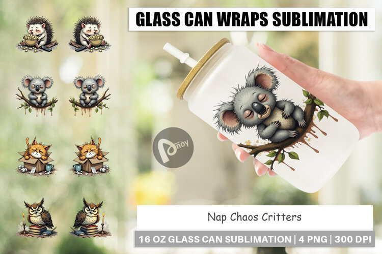 Glass Can Nap Chaos Critters example image 1