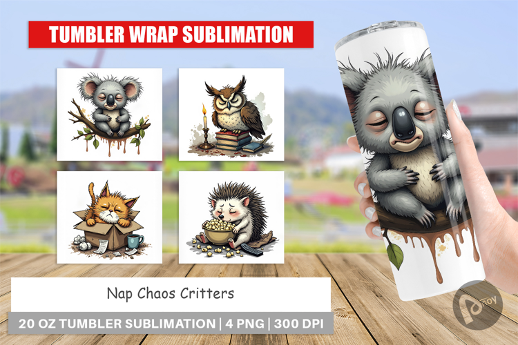 Tumbler Nap Chaos Critters