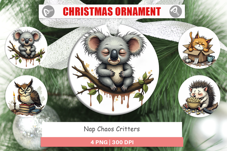 Ornament Nap Chaos Critters