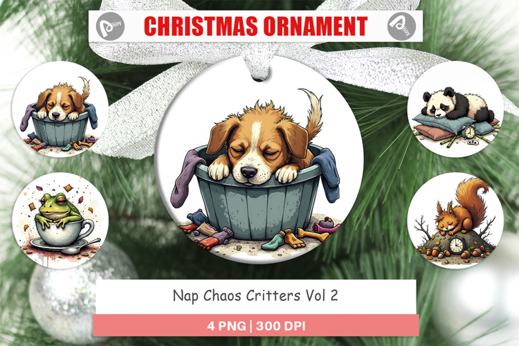 Ornament Nap Chaos Critters
