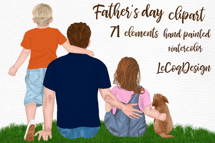 Fathers Day Clipart Image 3